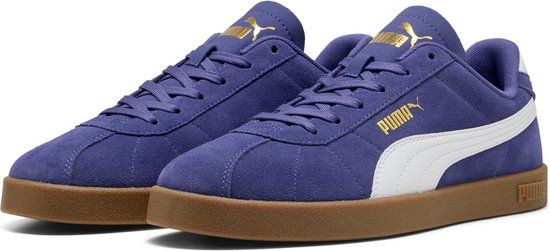 PUMA Club II Unisex Sneakers - Blue Crystal-PUMA White-Gum