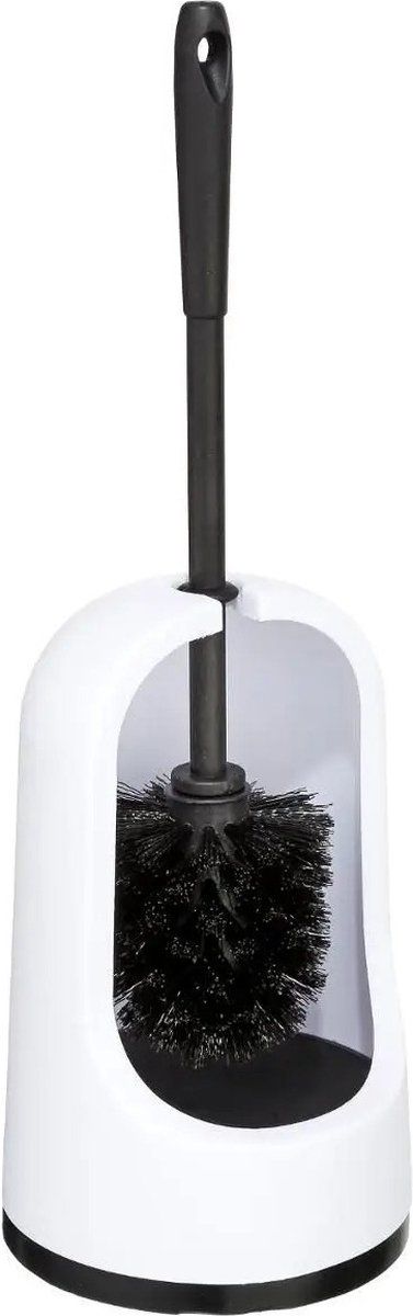 5five WC-borstel met houder wit kunststof 40 cm