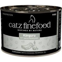 Catz finefood natvoer kat Pure Adult Kangoeroe 6x200 g