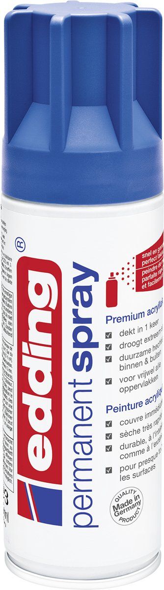 Edding Spuitbus Zijdemat pastelblauw