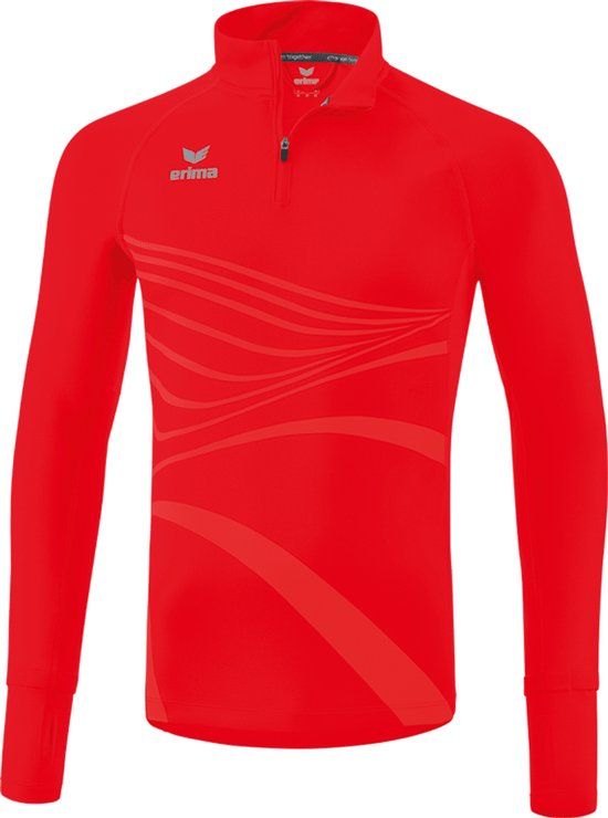Erima Racing Running Longsleeve Heren - Rood - Maat M