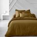 Bol Housse de couette Organic Deux personnes 240x260 cm Coton biologique Brun