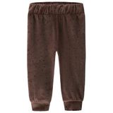 GUPPY BABY sweatpants met stippen - bruin