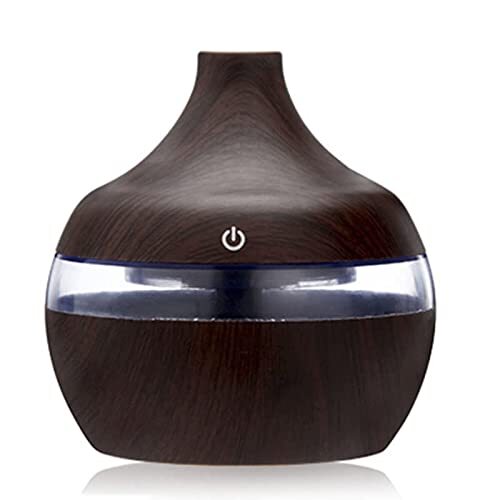 QOXEZY 300 ml aroma-diffuser voor etherische oliën, ultrasone aromatherapie- diffuser met 4 timerinstellingen, 7-kleurige led, koude nevel-diffuser voor yoga, spa, slaapkamer luchtbevochtiger kopen? | Kieskeurig.nl | helpt je kiezen