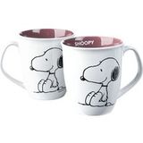 Peanuts Kop - Snoopy - voor Geen - wit