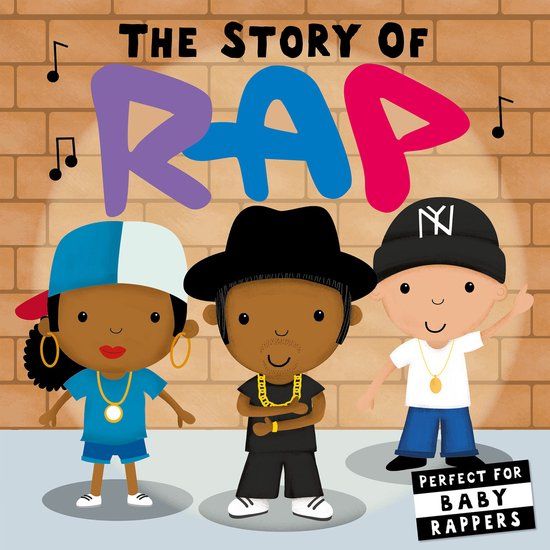 The Story of Rap - Kartonboek - 24 pagina's