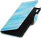 Best Cases Turquoise Mini Slang booktype wallet cover voor LG K10