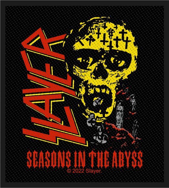 Slayer Seasons In The Abyss Unisex Patch - meerkleurig