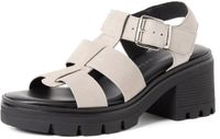 Tamaris - Dames - Sandalen met hak - Bruin - Maat 39