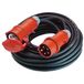 Bachmann Verlengsnoer 5G1,5mm² zwart, 5m, H07RN-F CEE 16A rood 400V