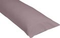Alexandra House Living Kussensloop Qutun Donkerroze 45 x 125 cm