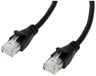 Amazon Basics Ethernet-patchkabel, RJ45 Cat 6, 1Gb/s overdrachtsnelheid, vergulde connectoren, 1,5 m, zwart
