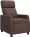 vidaXL - Recliner - Bruin - Kunstleer