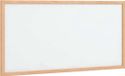 vidaXL Magnetisch whiteboard met massief grenenhouten frame 60x30 cm