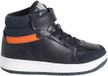 Vertbaudet Halfhoge jongenssneakers met klittenband marineblauw