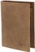 oxmox Leren portemonnee Leather RFID Protect Kombibörse Turtle 2.0 Embossed Vintage Light Brown bruine