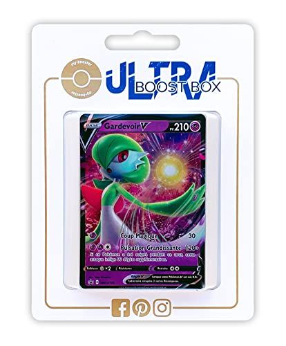Pokemon Kaarten - my-booster Gardevoir V SWSH105 - Ultraboost X Epée et Bouclier 5 Styles de Combat - Doos met 10 Franse Pokemon kaarten - 3701425290027
