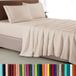 Elegant Comfort Luxe 4-delige lakenset - Luxe beddengoed 1500 premium hotelkwaliteit microvezel, kreukbestendig, koel en ademend, gemakkelijk elastisch gemonteerd, Queen, crèmekleurig beige