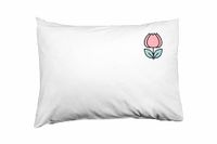Bona Basics Decoratieve kussenhoes Wit 50x35 cm