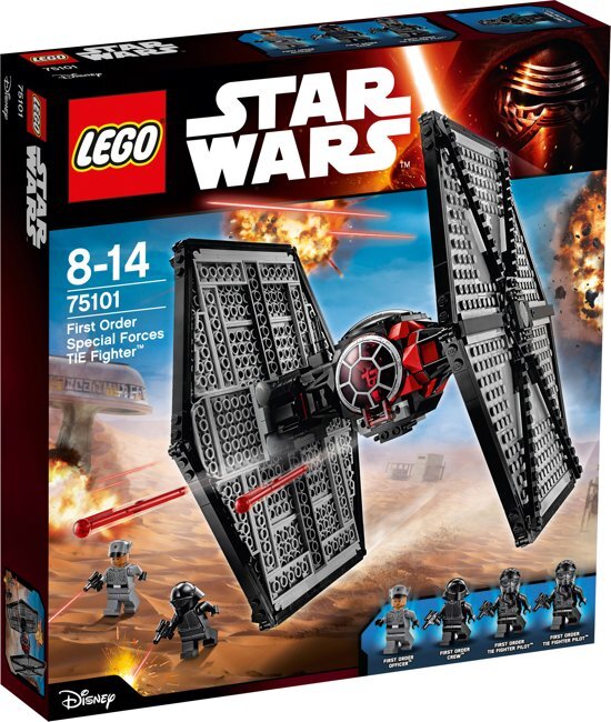 lego Star Wars First Order Special Forces TIE Fighter