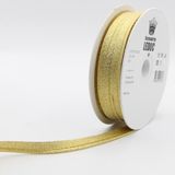 Biaisband LUREX PASPEL/PIPING 20 Meter, Kleur GOUD