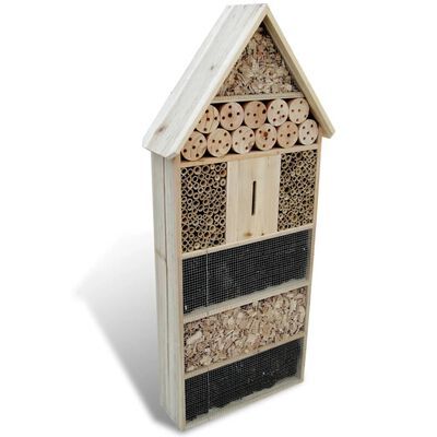 vidaXL Insectenhotel XXL - Hout - Vrijstaand - 99x45.5x15 cm - Butterfly