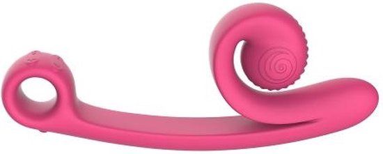 Snail Vibe Curve Vibrator - Pink - Waterproof - Rechargeable