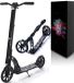 Suotu R9 Kinderstep - Zwart - 200mm Wielen - Opvouwbaar - 100kg