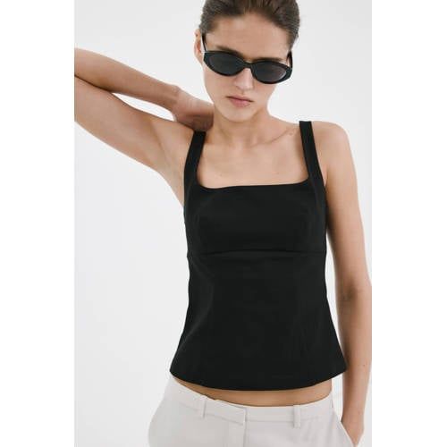 Mango top zwart