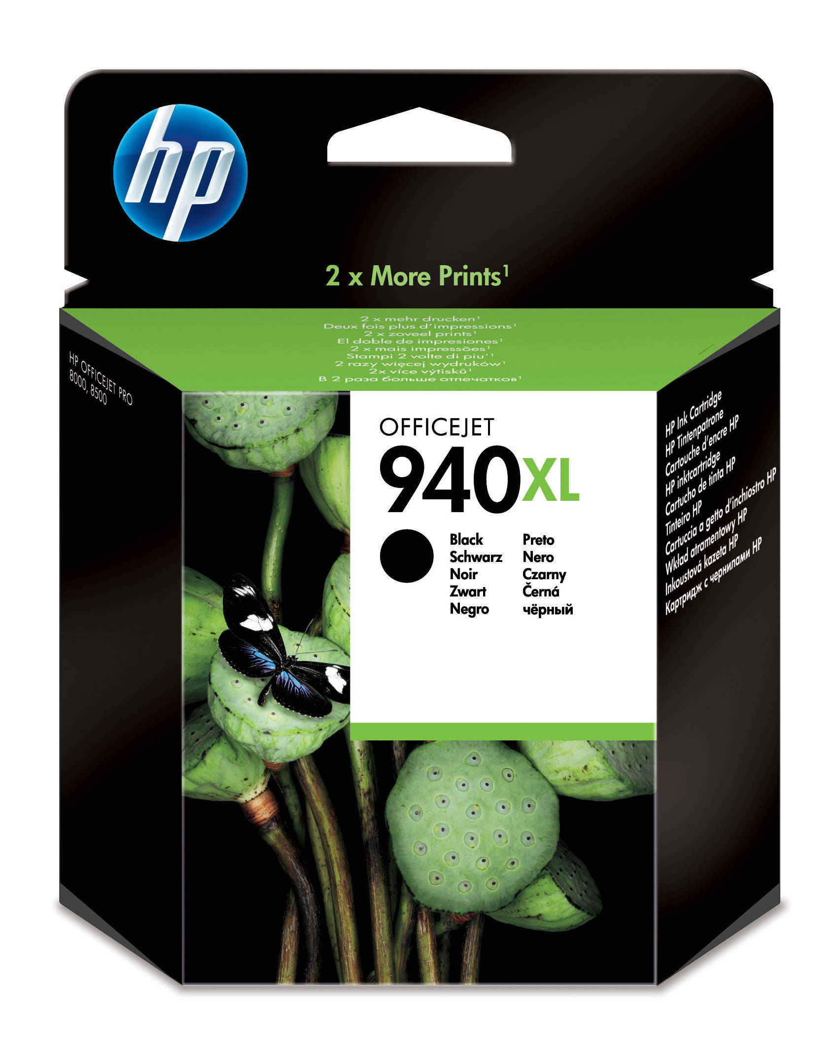 HP 940XL originele high-capacity zwarte inktcartridge single pack / zwart