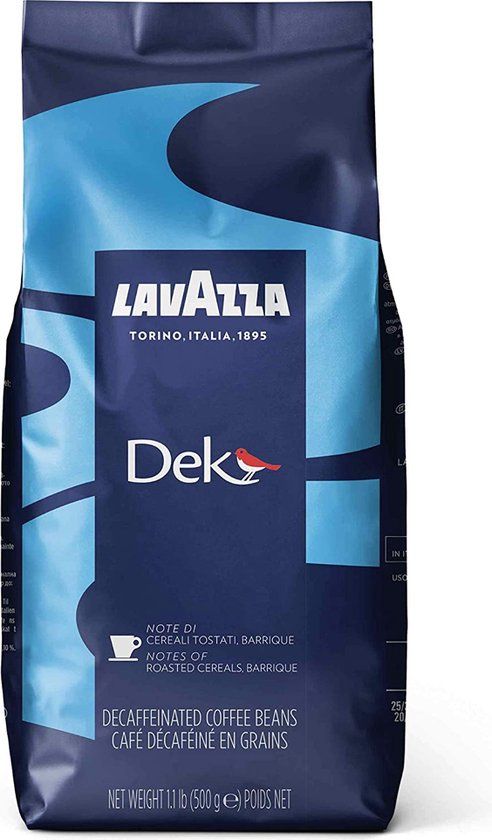 Lavazza Dek (Decaffeinato) - Cafeïnevrije koffiebonen - 500 gram