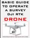 Basic DJI Basic and Easy Guide to Operate a DJI RTK Survey Drone, Paperback