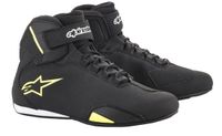 Alpinestars Sektor Schoenen Zwart/Geel Fluo - Maat 8.5