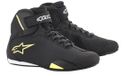 Alpinestars Sektor Schoenen Zwart/Geel Fluo - Maat 8.5