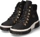Rieker Bottines femme Noir à lacets Chaussures décontractées