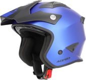Acerbis Aria Metallic Mat Blauw Jethelm - Helm