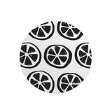 Questo Casa Ronde Digitally Printed Mouse Pad, Non-Slip Base, for Office and Home, Diameter: 22 cm