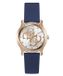 Guess Annette GW0860L2 Horloge - Siliconen - Blauw - Ø 36 mm