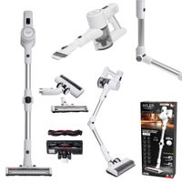 Aspirateur balai sans fil avec LED, FLEX TUBE, 16000 Pa, filtration cyclonique, pour maisons jusqu'à 60 m²