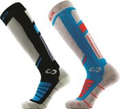 Sinner Pro Socks II Double Pack - Sea Blue/Black - 42-44