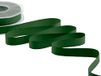 Furlanis - Decoratieve gros grain, band caneté, Italiaanse stof - groen Engels, 15 mm x 20 m