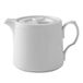Royal Copenhagen Wit Gecanneleerd 1020509 Theepot Porselein 75cl Wit 17cm x 11.5cm x 11.5cm