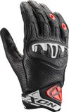 Ixon Mirage Motorhandschoenen - Zwart/wit/rood - Maat S