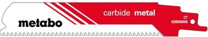 Metabo accessoires Metabo reciprozaagblad - metaal hardmetaal - 150 x 1,25 mm - CT - 3mm/8TPI - 1 stuk