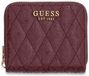 GUESS Tamara SLG Zip Around Wallet Merlot