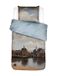 Essenza View On Delft Dekbedovertrek Calming blue - Eenpersoons – 140x200/220 cm