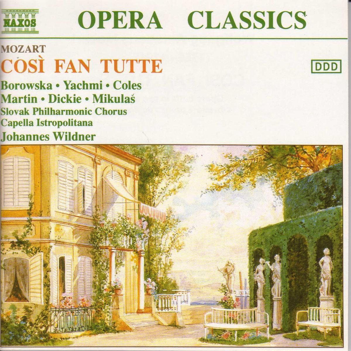 OUTHERE Wolfgang Amadeus Mozart: Cosi' Fan Tutte K588 - CD - 3 Discs