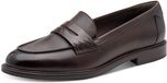 Tamaris - Dames - Loafers - Bruin Leer - Maat 36