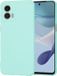 Techsuit Hoesje geschikt voor Motorola Moto G53 - Soft Flex Silicone Back Cover - Sea Blue