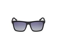 GUESS Gu00166 Uniseks zonnebril, Glanzend zwart